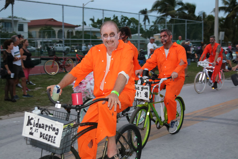 Zombie Bike Ride 2017 photo - Duval Street, Key West